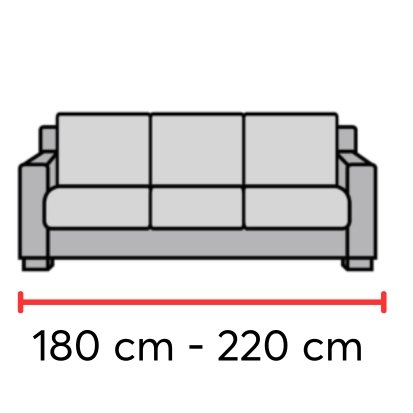 medidas forro para sofa de tres puestos