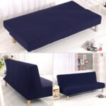 forro para sofa cama azul ajustables